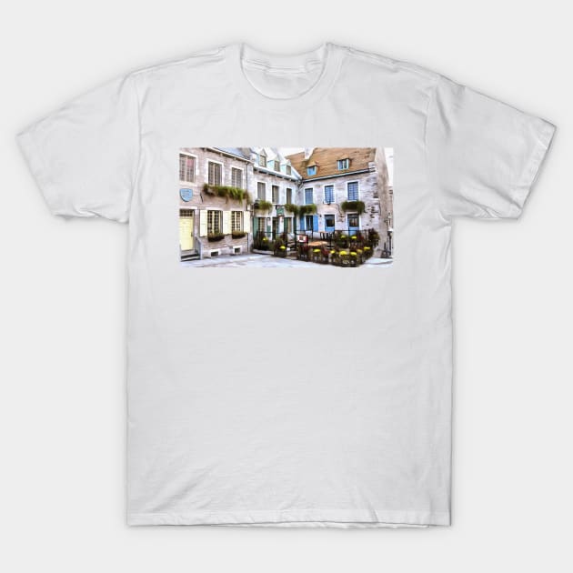 Place Royale - Old Quebec City T-Shirt by photorolandi